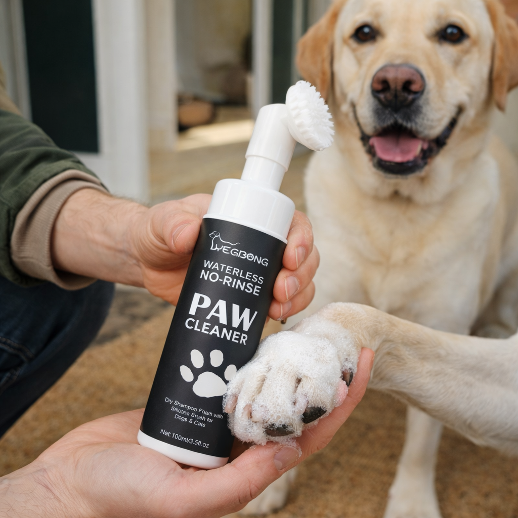 PUREPAWS – Pfotenreinigungs-Schaum